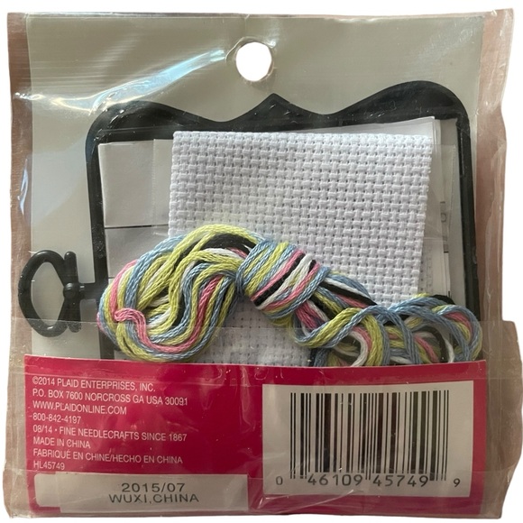 Two BUCILLA Counted Cross Stitch Frame Kits Wild + Free AND Flower Owl - Picture 7 of 9